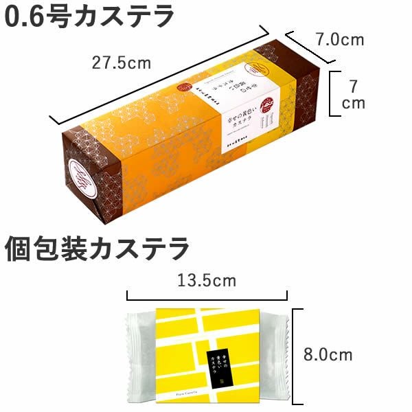 本場長崎カステラお試しセット TX601 | カステラ専門店【長崎心泉堂