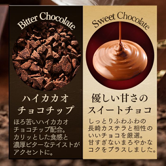 プレミアムカステラ0.5号 3本セット バレンタイン VD1J