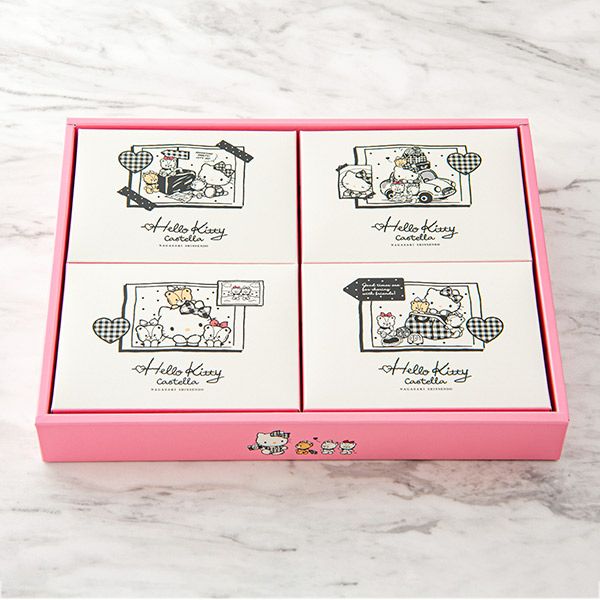 ハローキティ トラベル 幸せの黄色いカステラ 個包装 4個入 TH14