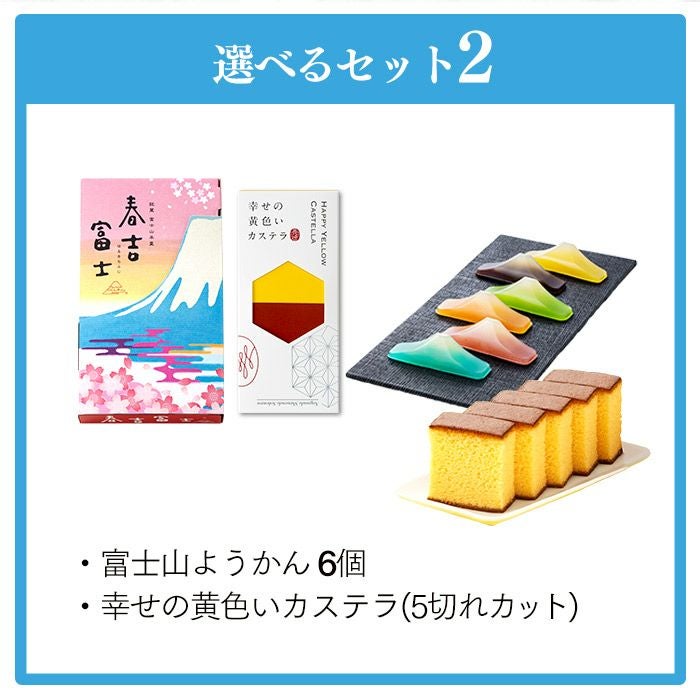 お中元 ギフト ようかんと長崎カステラ SGVH | カステラ専門店【長崎心